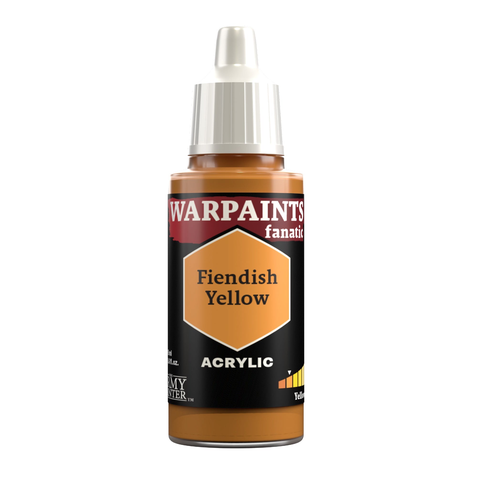 Warpaints Fanatic: Fiendish Yellow 18ml | Gear Gaming Fayetteville