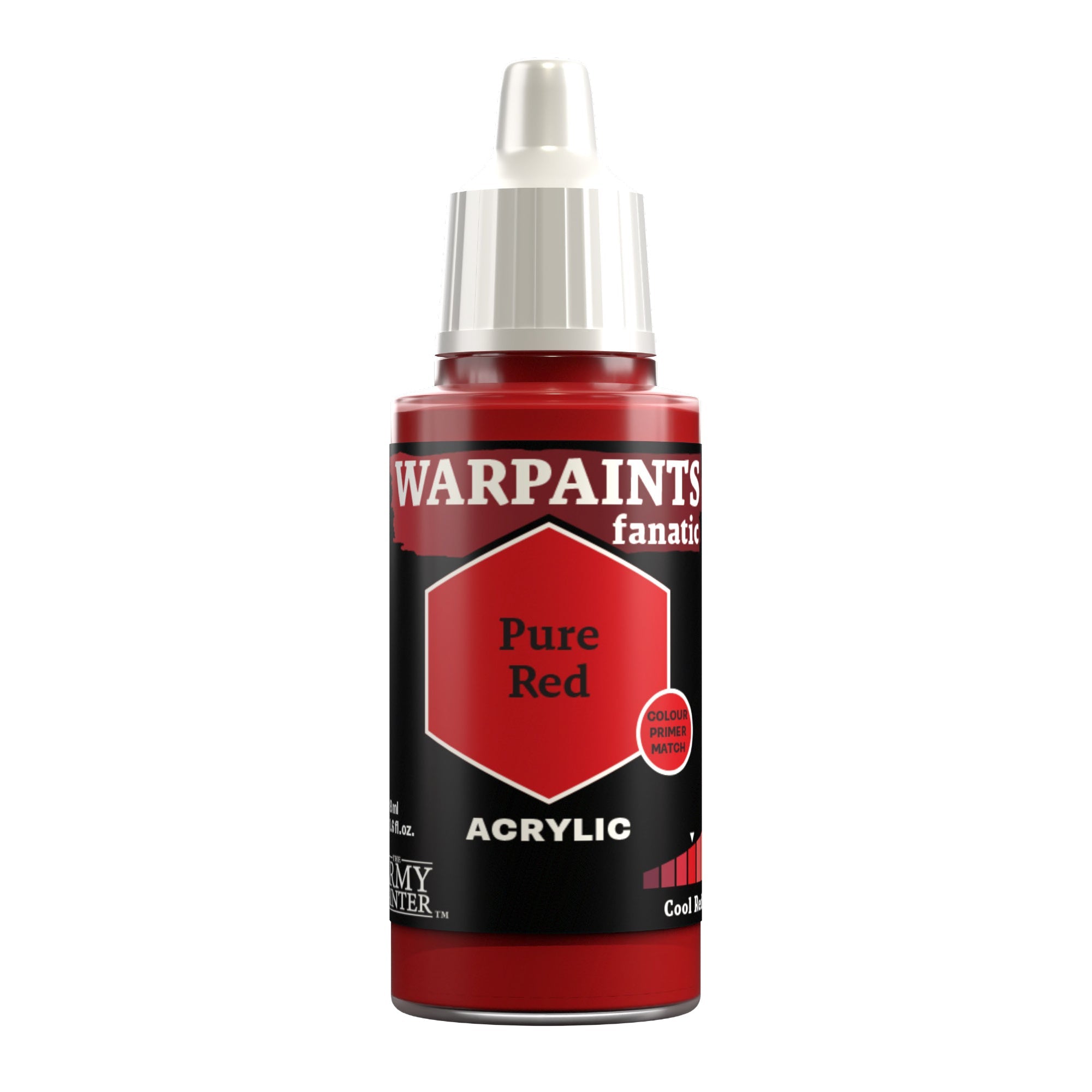 Warpaints Fanatic: Pure Red 18ml | Gear Gaming Fayetteville