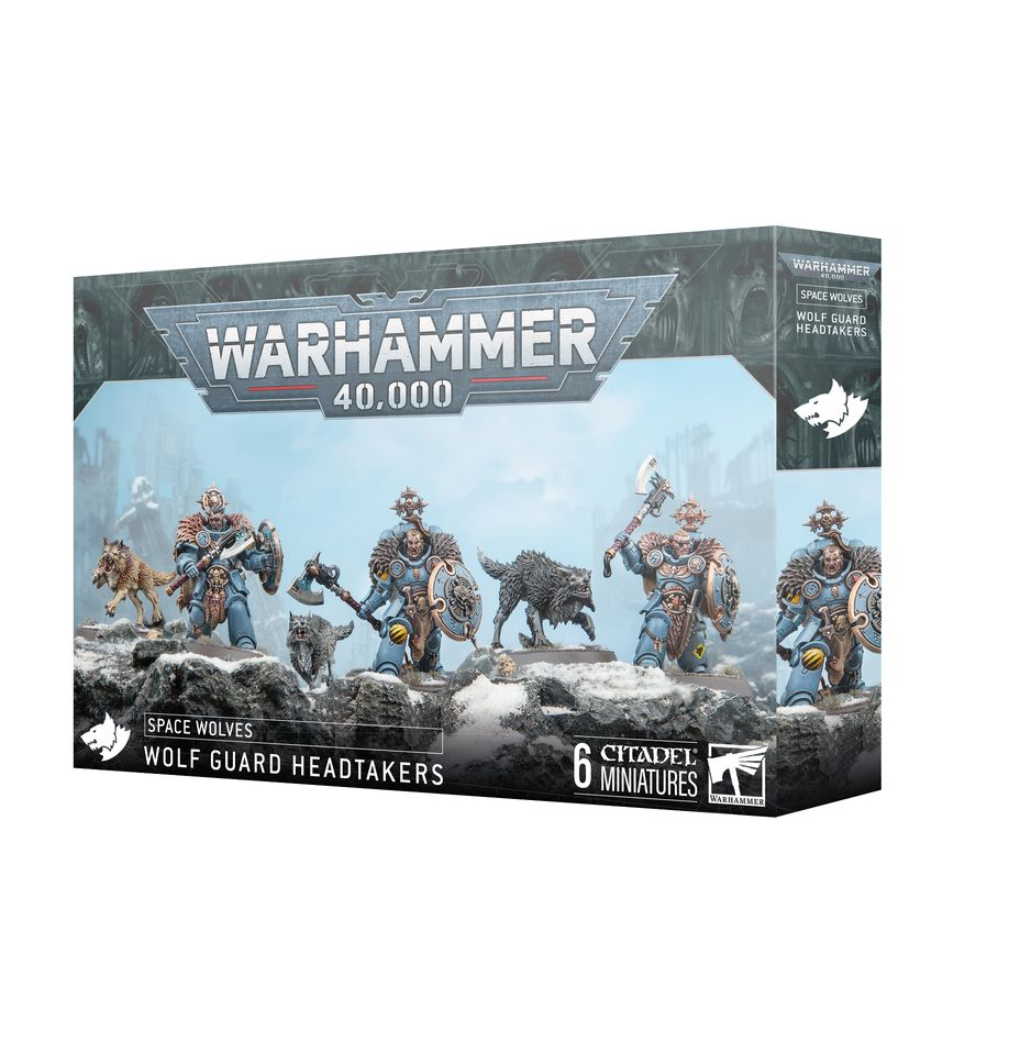 Warhammer 40k: Space Wolves: Wolf Guard Headtakers | Gear Gaming Fayetteville