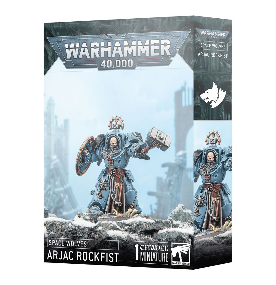 Warhammer 40k: Space Wolves: Arjac Rockfist | Gear Gaming Fayetteville