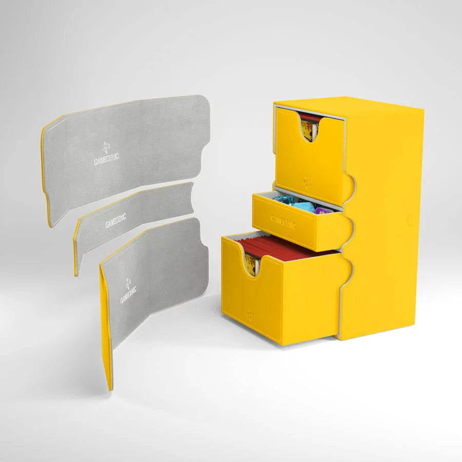 Gamegen!cs Stronghold 200+ Convertible Deck Box: Yellow | Gear Gaming Fayetteville