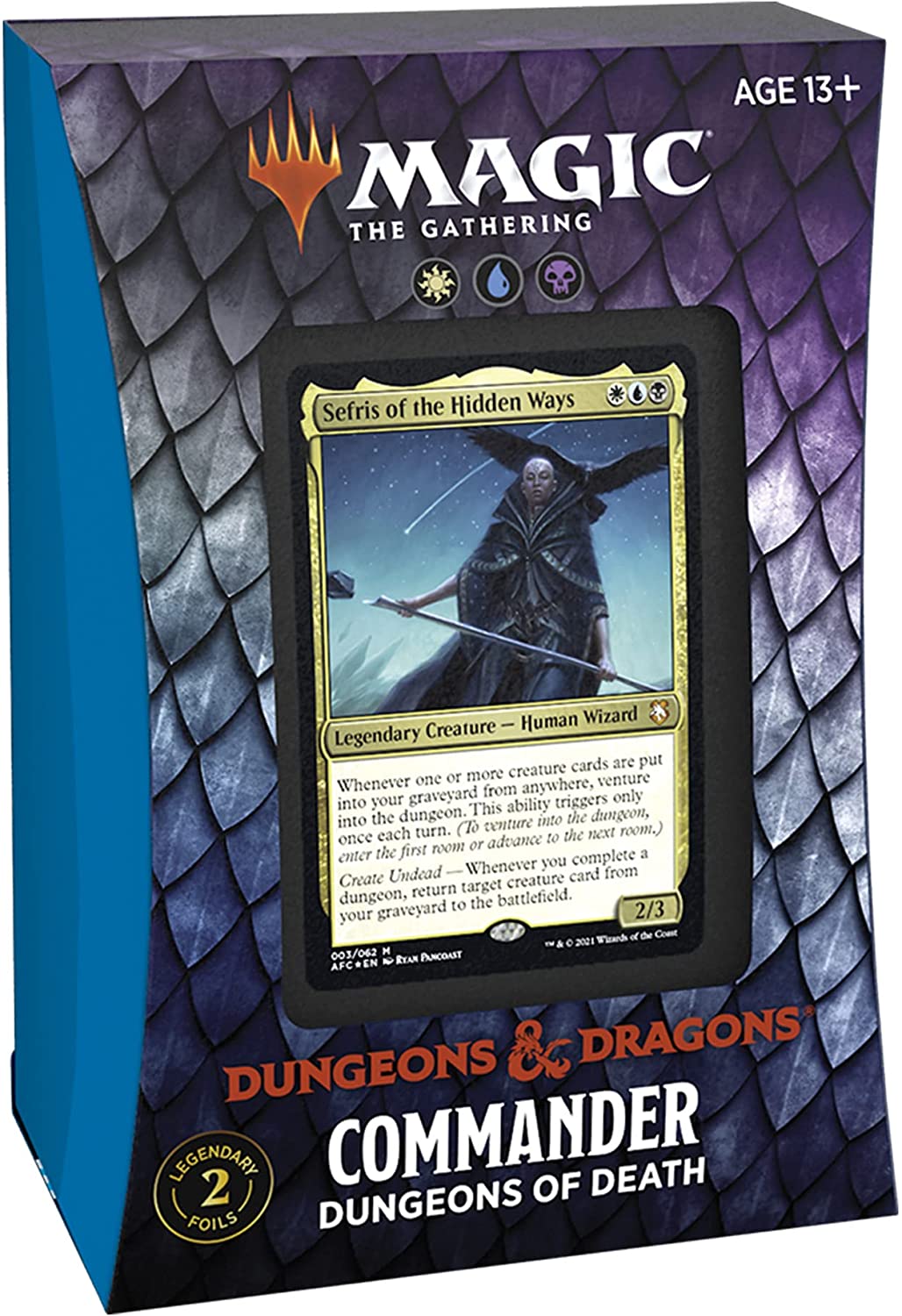 Adventures in the Forgotten Realms Commander Deck: Dungeons of Death | Gear Gaming Fayetteville