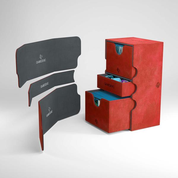 Gamegen!cs Stronghold 200+ XL Deck Box: Red | Gear Gaming Fayetteville