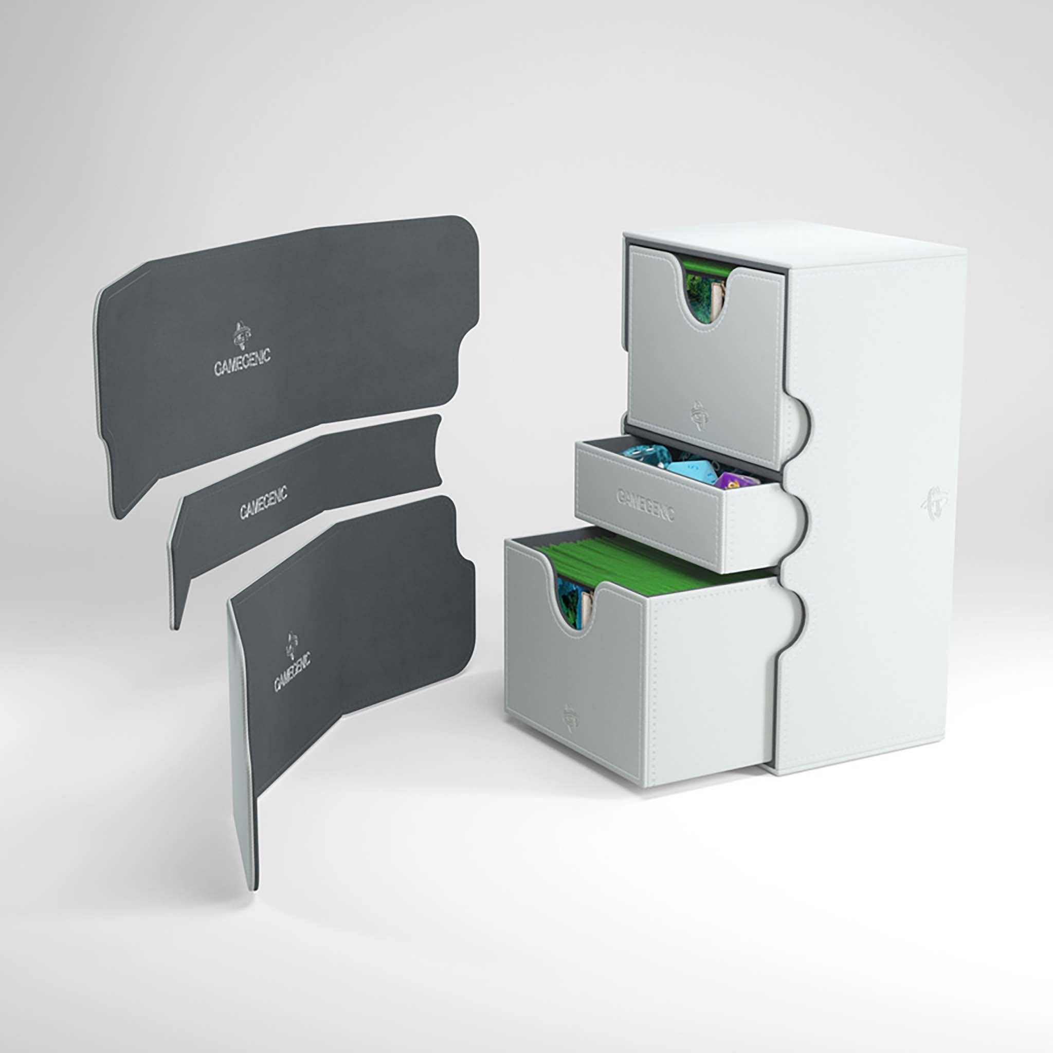 Gamegen!cs Stronghold 200+ XL Deck Box: White | Gear Gaming Fayetteville