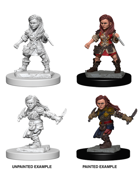 D&D Nolzur's Marvelous Miniatures:  Female Halfling Rogue | Gear Gaming Fayetteville