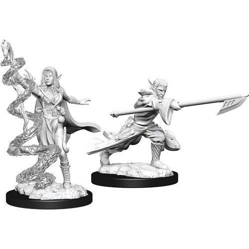 Magic the Gathering Unpainted Miniatures - Joraga Warcaller & Joraga Treespeaker Elves | Gear Gaming Fayetteville