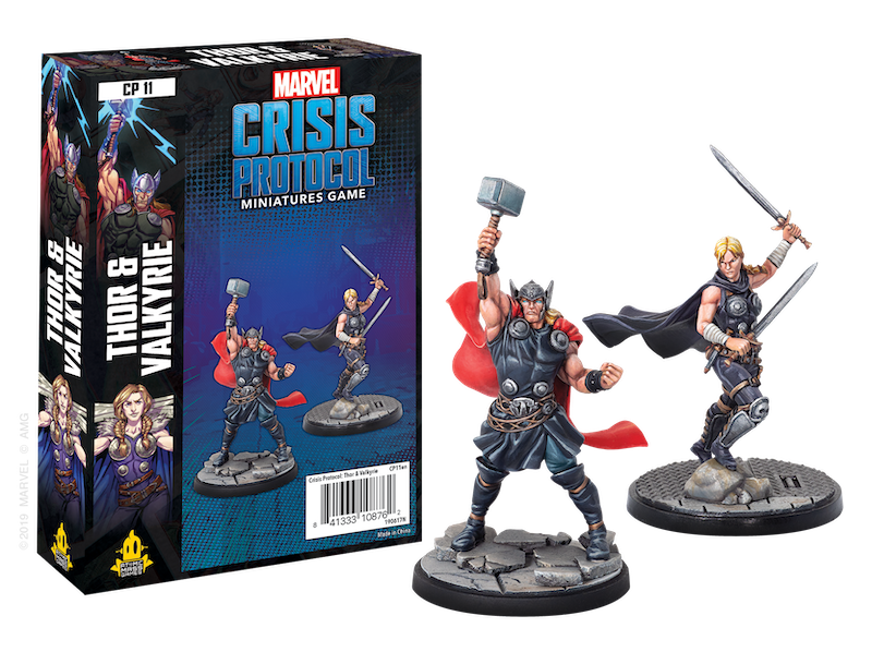 Marvel Crisis Protocol: Thor and Valkyrie | Gear Gaming Fayetteville