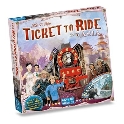 Ticket to Ride: Asia Map Collection | Gear Gaming Fayetteville