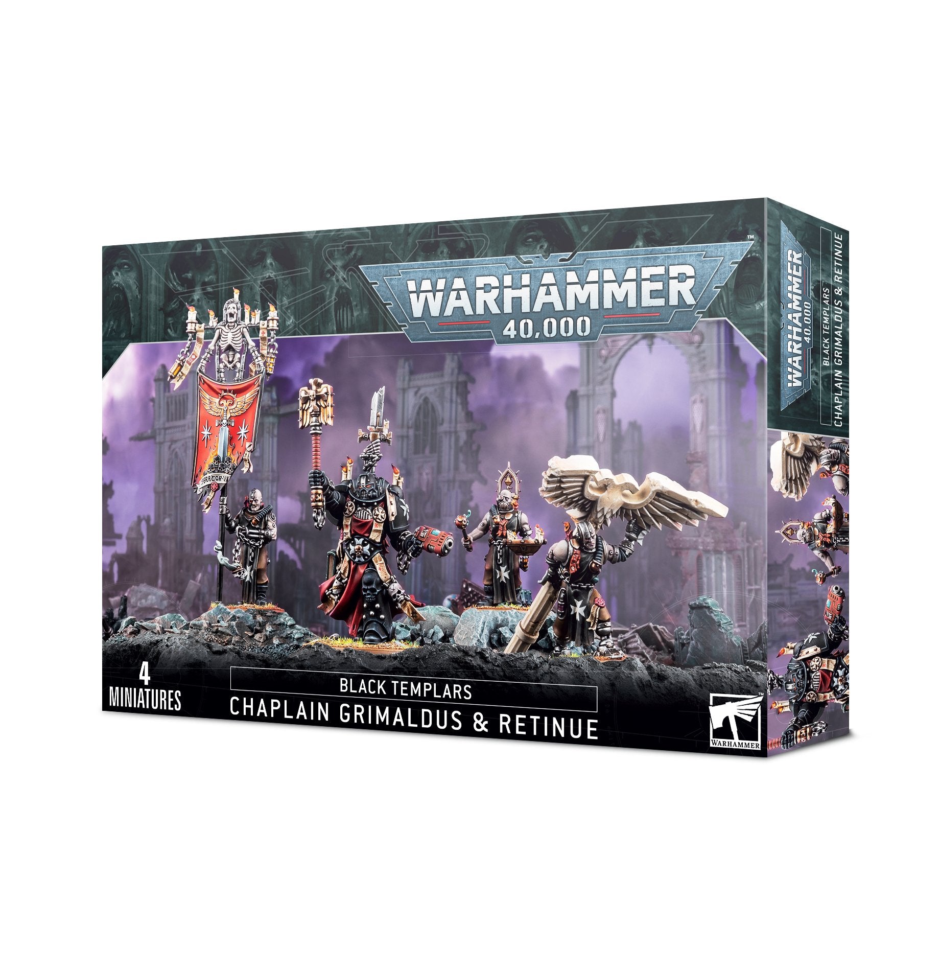 Black Templar Chaplain Grimaldus and Retinue | Gear Gaming Fayetteville