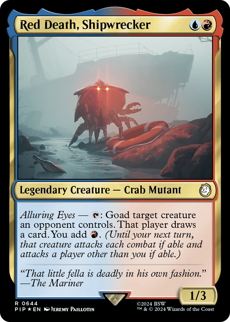 Red Death, Shipwrecker (Surge Foil) [Fallout] | Gear Gaming Fayetteville