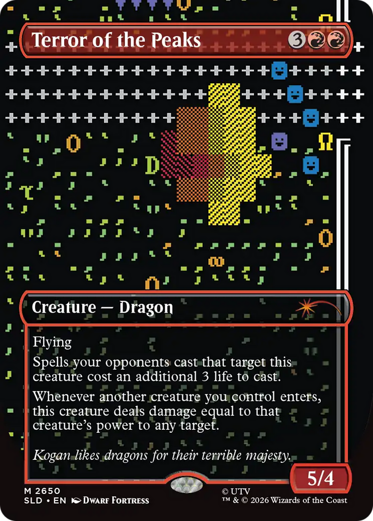 Terror of the Peaks [Secret Lair Drop Series] | Gear Gaming Fayetteville