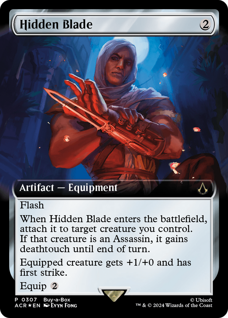 Hidden Blade (Extended Art) [Assassin's Creed Promos] | Gear Gaming Fayetteville