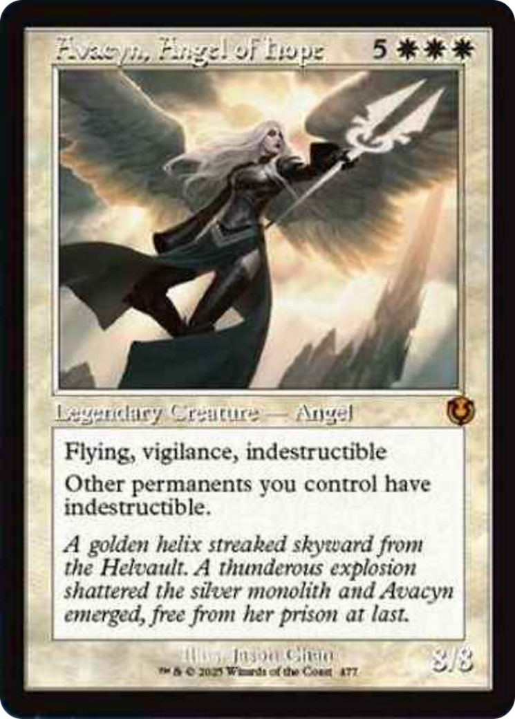 Avacyn, Angel of Hope (Retro Frame) [Innistrad Remastered] | Gear Gaming Fayetteville