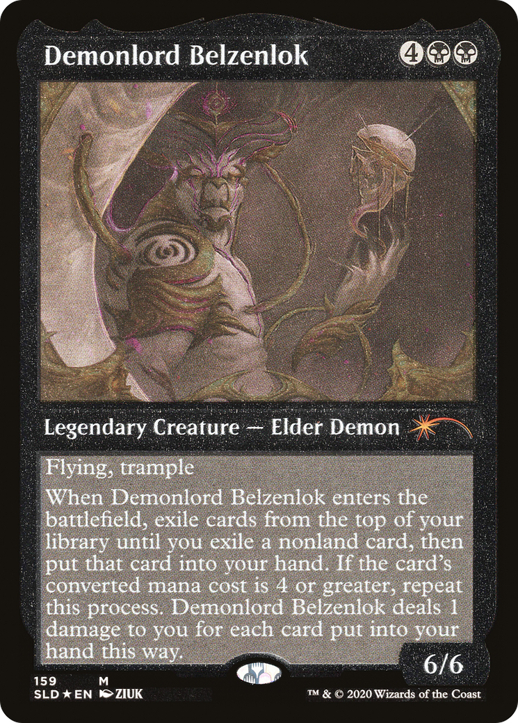 Demonlord Belzenlok (Foil Etched) [Secret Lair Drop Series] | Gear Gaming Fayetteville