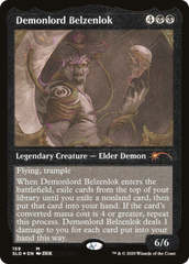 Demonlord Belzenlok (Foil Etched) [Secret Lair Drop Series] | Gear Gaming Fayetteville