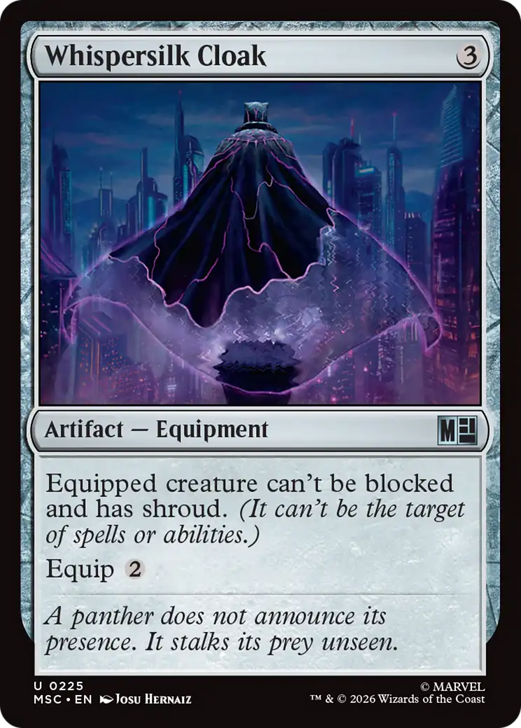 Whispersilk Cloak [Marvel Super Heroes Commander] | Gear Gaming Fayetteville