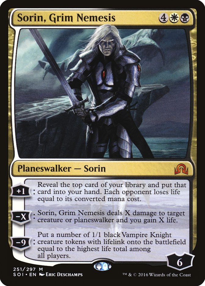 Sorin, Grim Nemesis [Shadows over Innistrad] | Gear Gaming Fayetteville