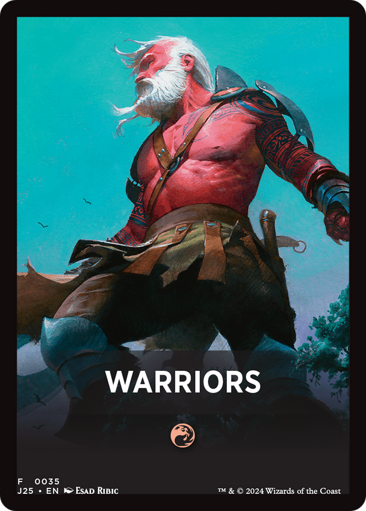 Warriors Theme Card [Foundations Jumpstart Front Cards] | Gear Gaming Fayetteville