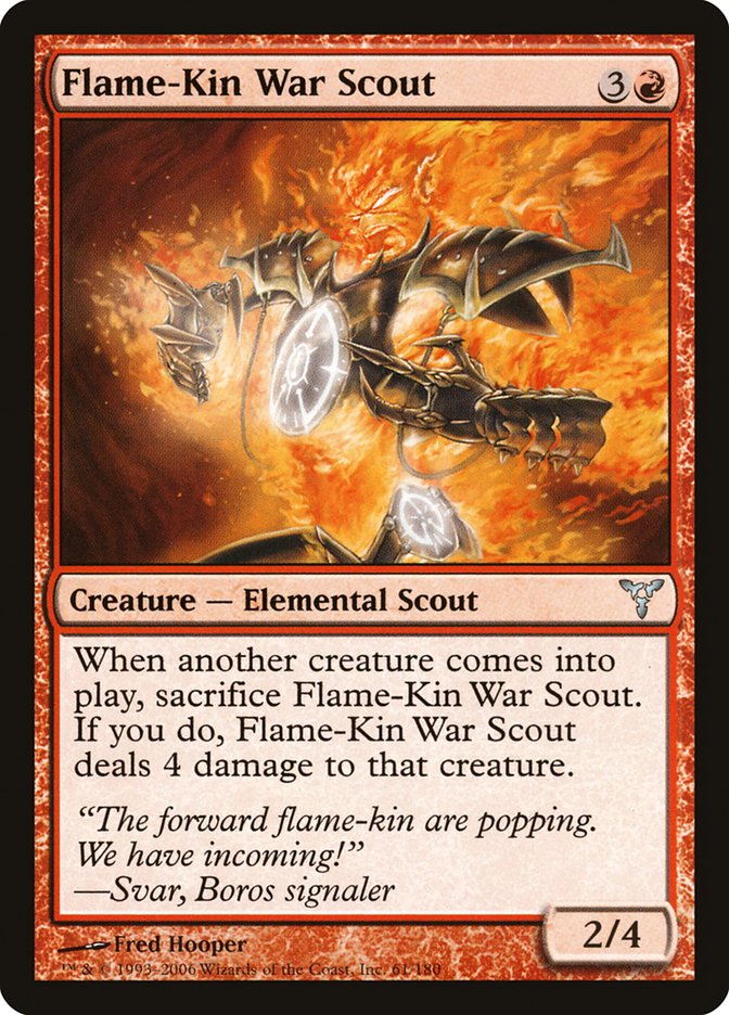 Flame-Kin War Scout [Dissension] | Gear Gaming Fayetteville