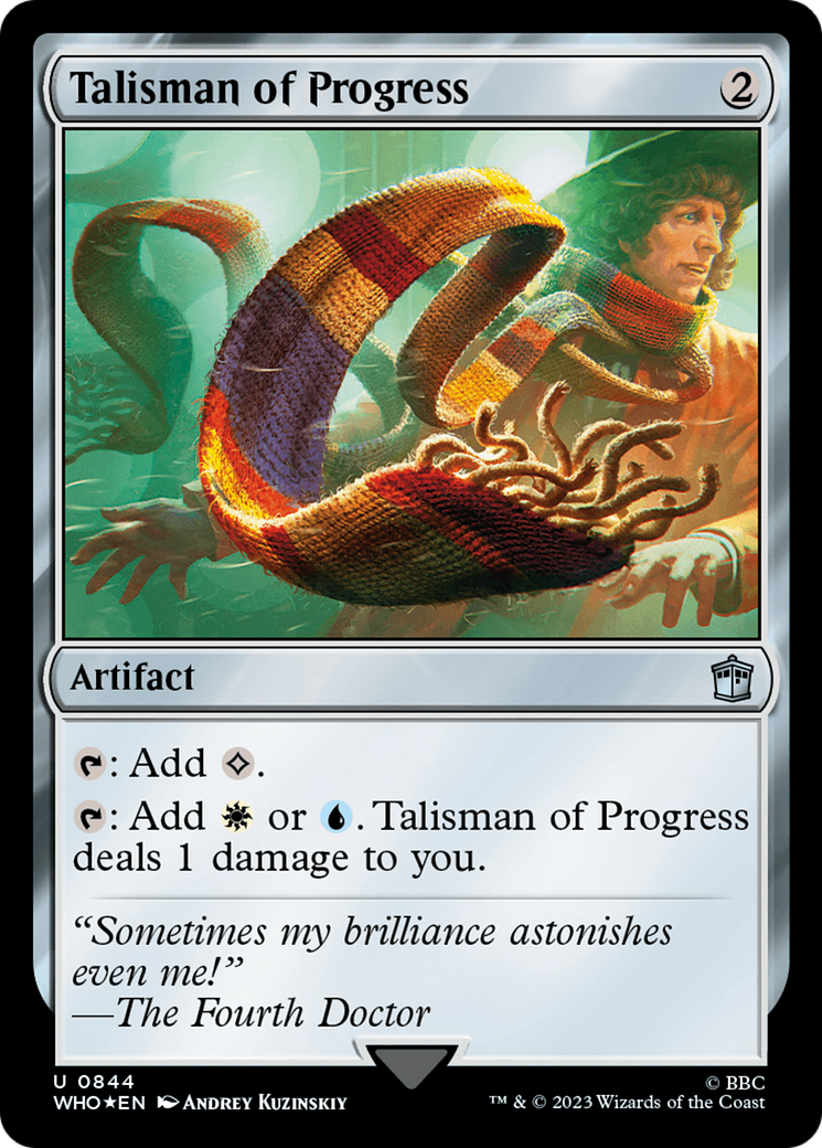 Talisman of Progress (Surge Foil) [Doctor Who] | Gear Gaming Fayetteville