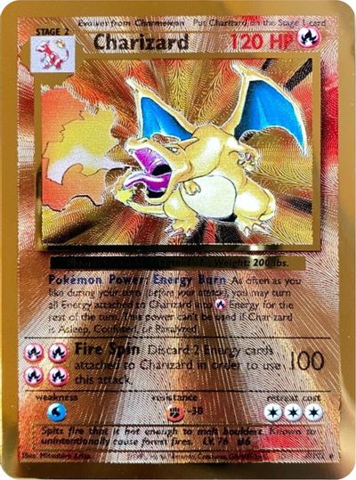 Charizard (4/102) (Celebrations Metal Card) [Celebrations: 25th Anniversary] | Gear Gaming Fayetteville