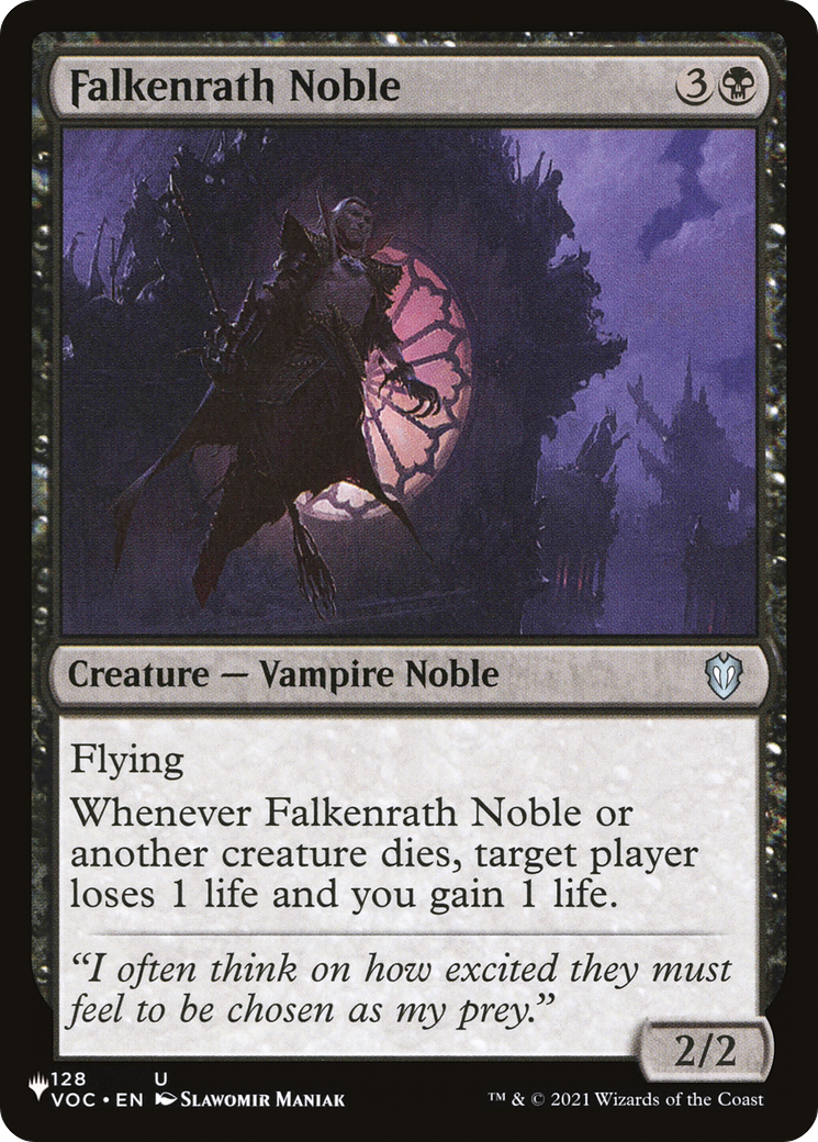 Falkenrath Noble [The List Reprints] | Gear Gaming Fayetteville