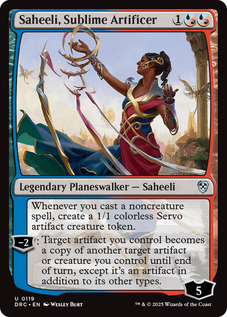 Saheeli, Sublime Artificer [Aetherdrift Commander] | Gear Gaming Fayetteville