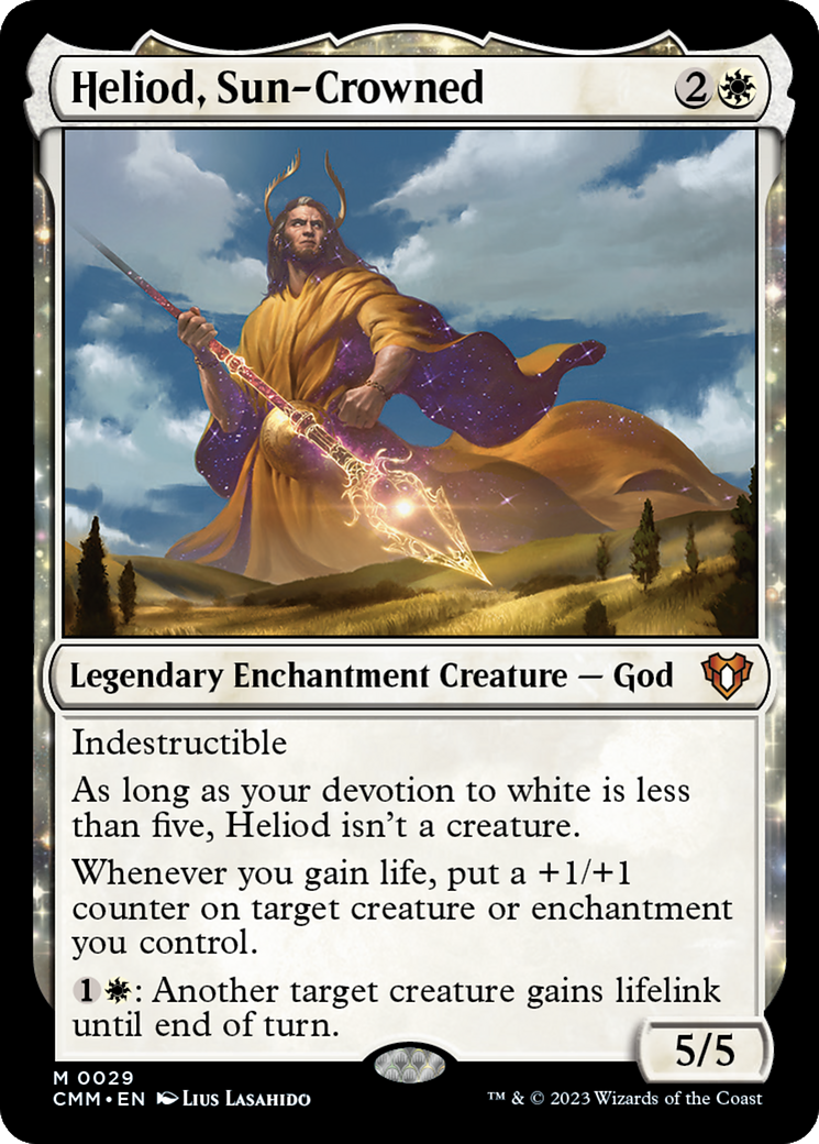 Heliod, Sun-Crowned [Commander Masters] | Gear Gaming Fayetteville