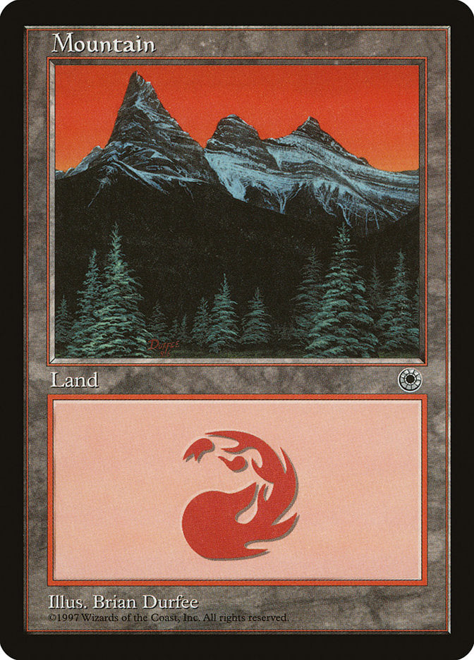 Mountain (9/6 Signature / Tallest Peak Left) [Portal] | Gear Gaming Fayetteville
