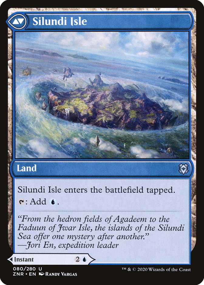 Silundi Vision // Silundi Isle [Zendikar Rising] | Gear Gaming Fayetteville