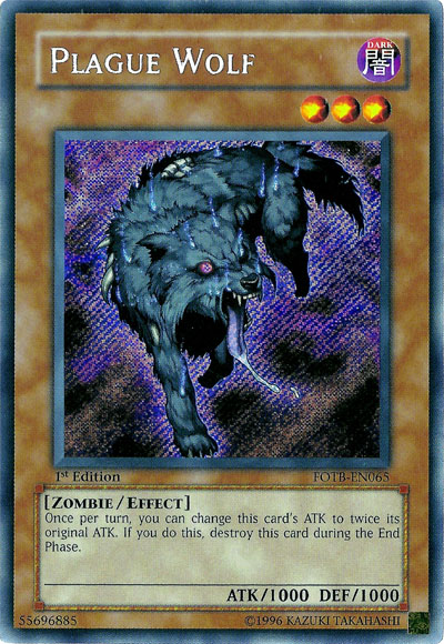Plague Wolf [FOTB-EN065] Secret Rare | Gear Gaming Fayetteville