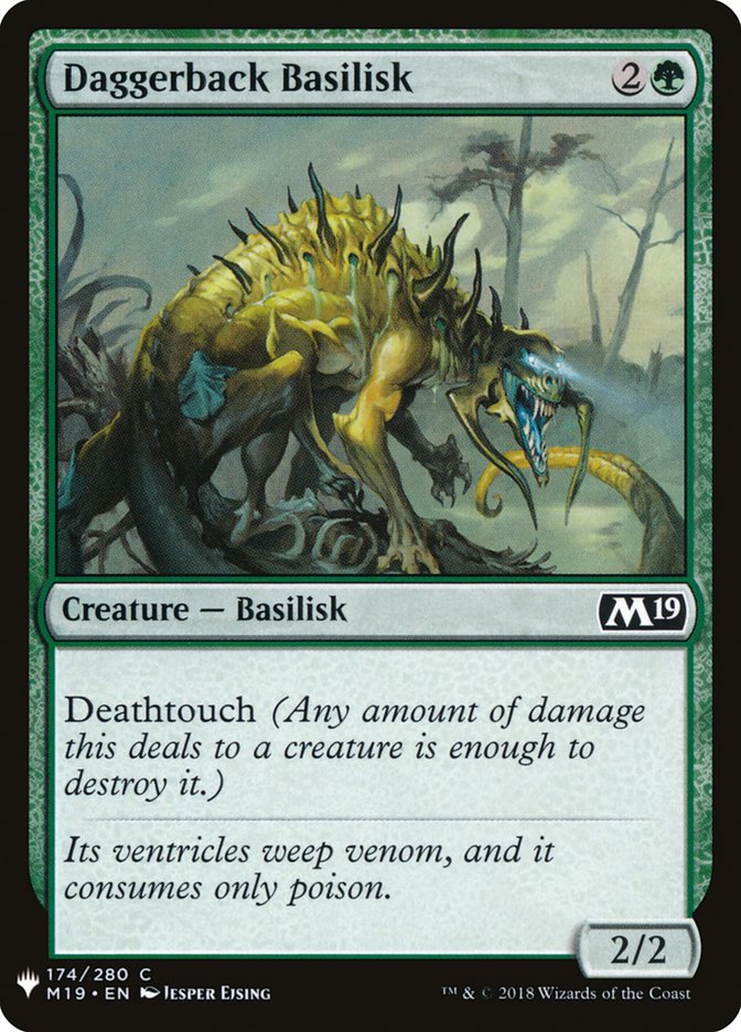 Daggerback Basilisk [Mystery Booster] | Gear Gaming Fayetteville