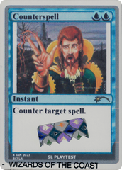 Counterspell (SL PLAYTEST) [Secret Lair Drop Series] | Gear Gaming Fayetteville