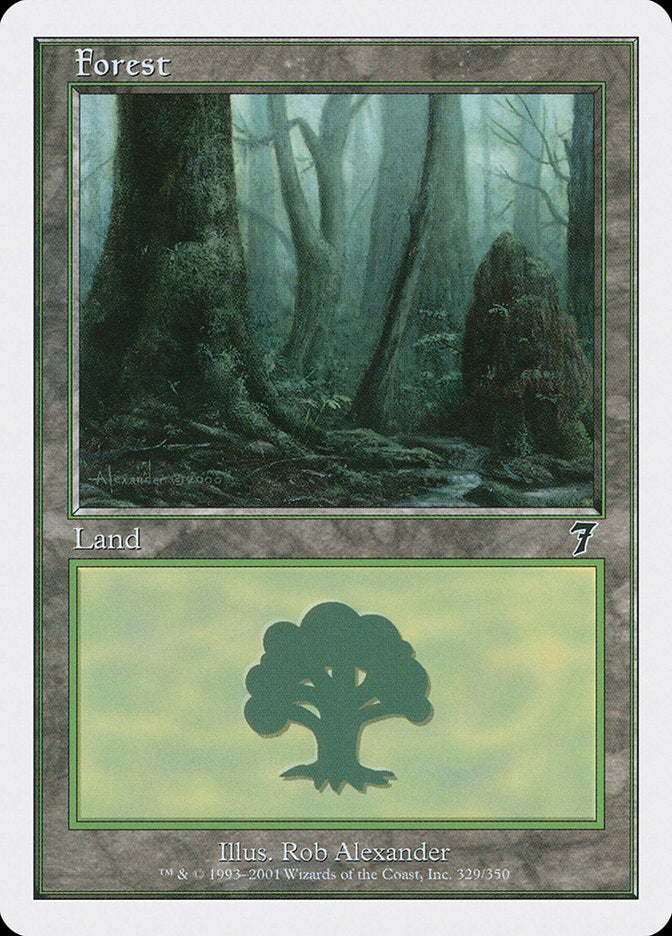 Forest (329) [Seventh Edition] | Gear Gaming Fayetteville