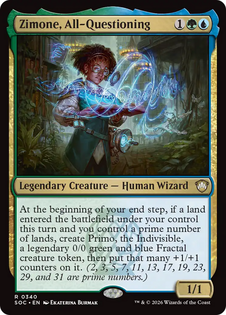 Zimone, All-Questioning [Secrets of Strixhaven Commander] | Gear Gaming Fayetteville
