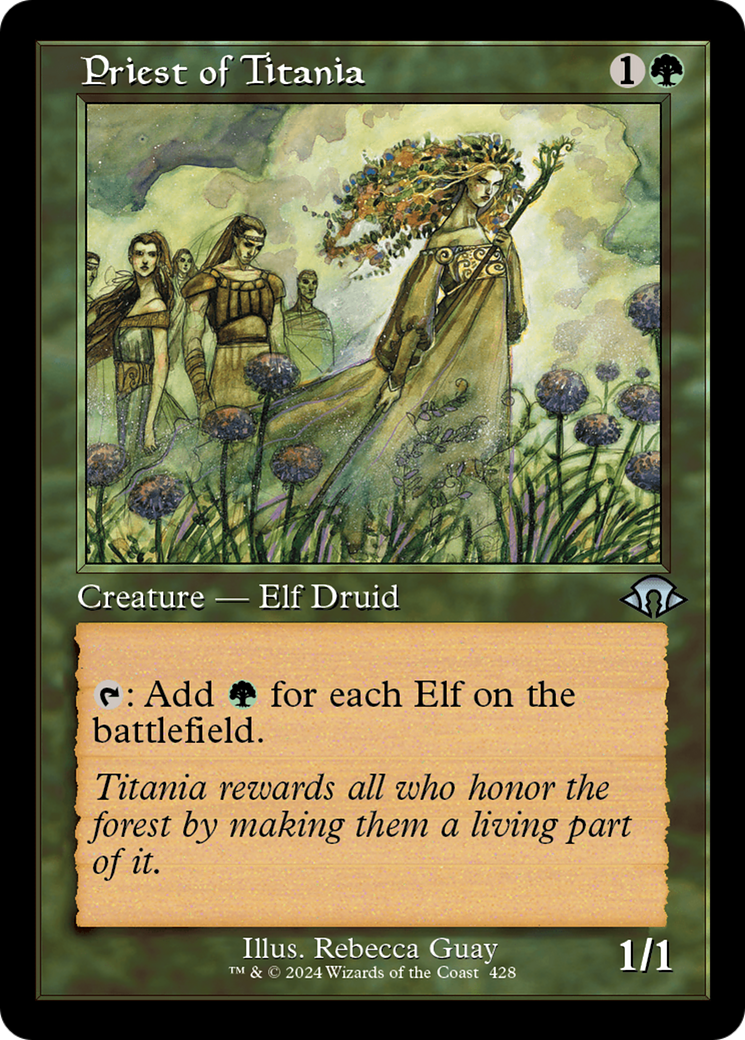 Priest of Titania (Retro) [Modern Horizons 3] | Gear Gaming Fayetteville