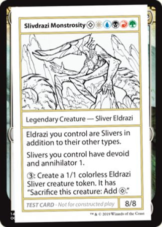 Slivdrazi Monstrosity (2021 Edition) [Mystery Booster Playtest Cards] | Gear Gaming Fayetteville