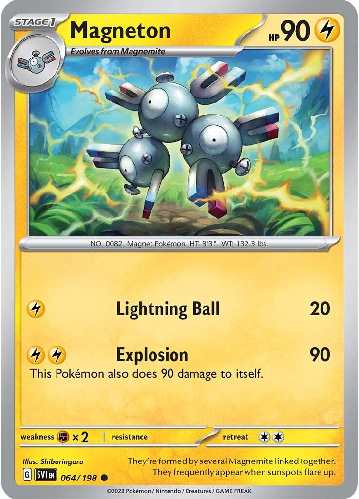 Magneton (064/198) [Scarlet & Violet: Base Set] | Gear Gaming Fayetteville