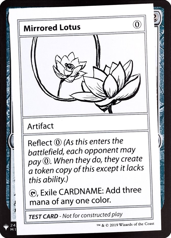 Mirrored Lotus [Mystery Booster Playtest Cards] | Gear Gaming Fayetteville