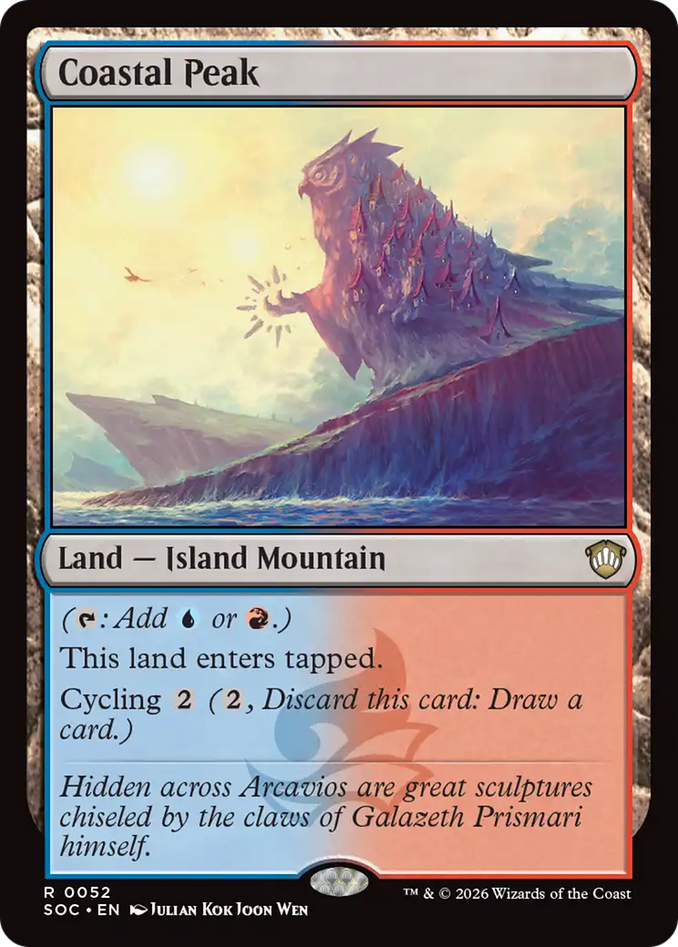 Coastal Peak [Secrets of Strixhaven Commander] | Gear Gaming Fayetteville