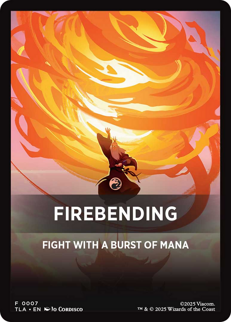 Firebending Theme Card [Avatar: The Last Airbender] | Gear Gaming Fayetteville