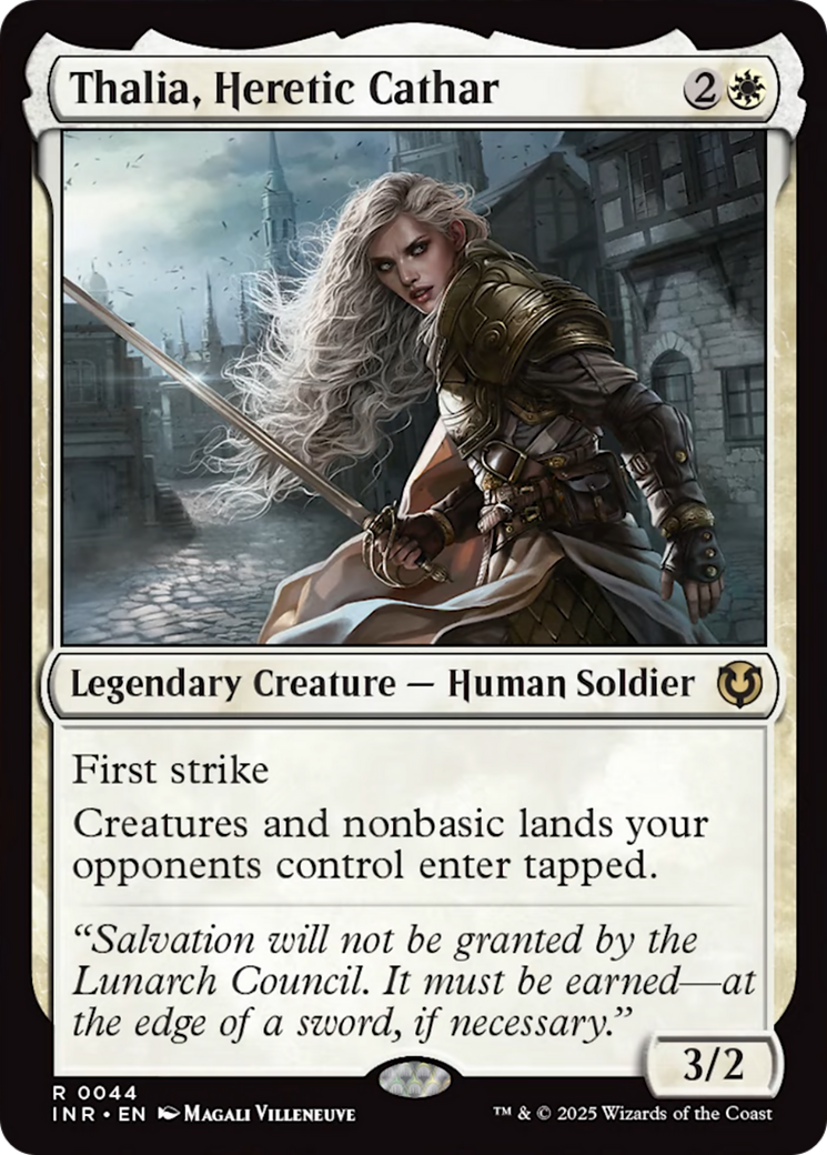 Thalia, Heretic Cathar [Innistrad Remastered] | Gear Gaming Fayetteville