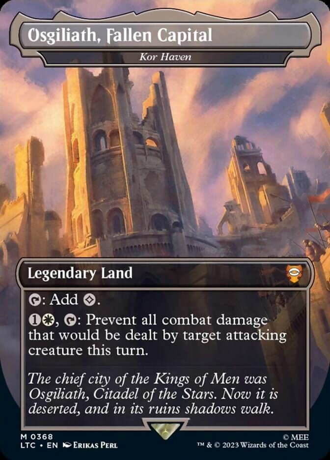 Osgiliath, Fallen Capital - Kor Haven [The Lord of the Rings: Tales of Middle-Earth Commander] | Gear Gaming Fayetteville