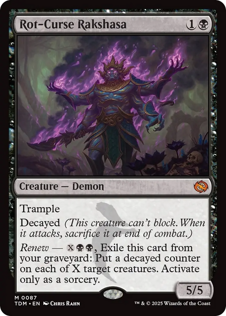 Rot-Curse Rakshasa [Tarkir: Dragonstorm] | Gear Gaming Fayetteville
