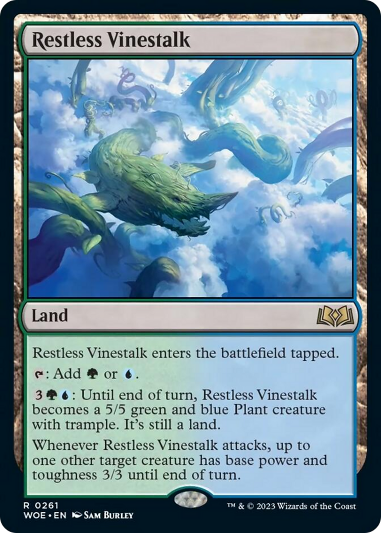 Restless Vinestalk [Wilds of Eldraine] | Gear Gaming Fayetteville