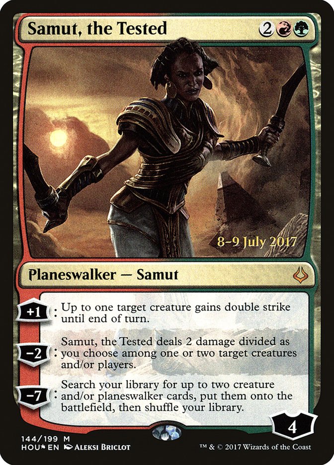 Samut, the Tested [Hour of Devastation Prerelease Promos] | Gear Gaming Fayetteville
