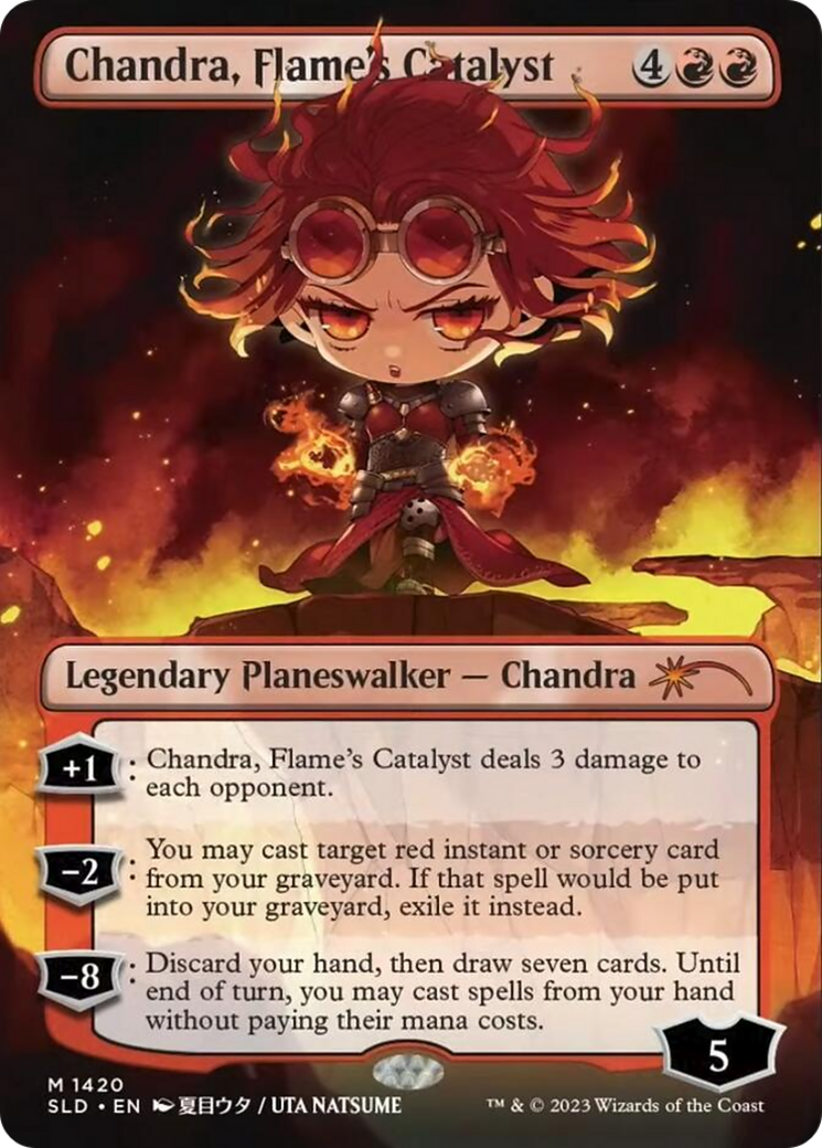 Chandra, Flame's Catalyst (Rainbow Foil) [Secret Lair Drop Series] | Gear Gaming Fayetteville