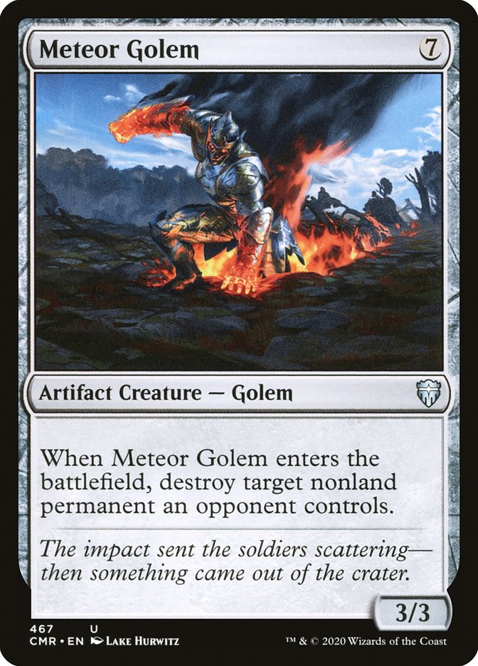 Meteor Golem (467) [Commander Legends] | Gear Gaming Fayetteville