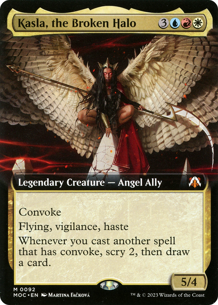 Kasla, the Broken Halo (Extended Art) [March of the Machine Commander] | Gear Gaming Fayetteville