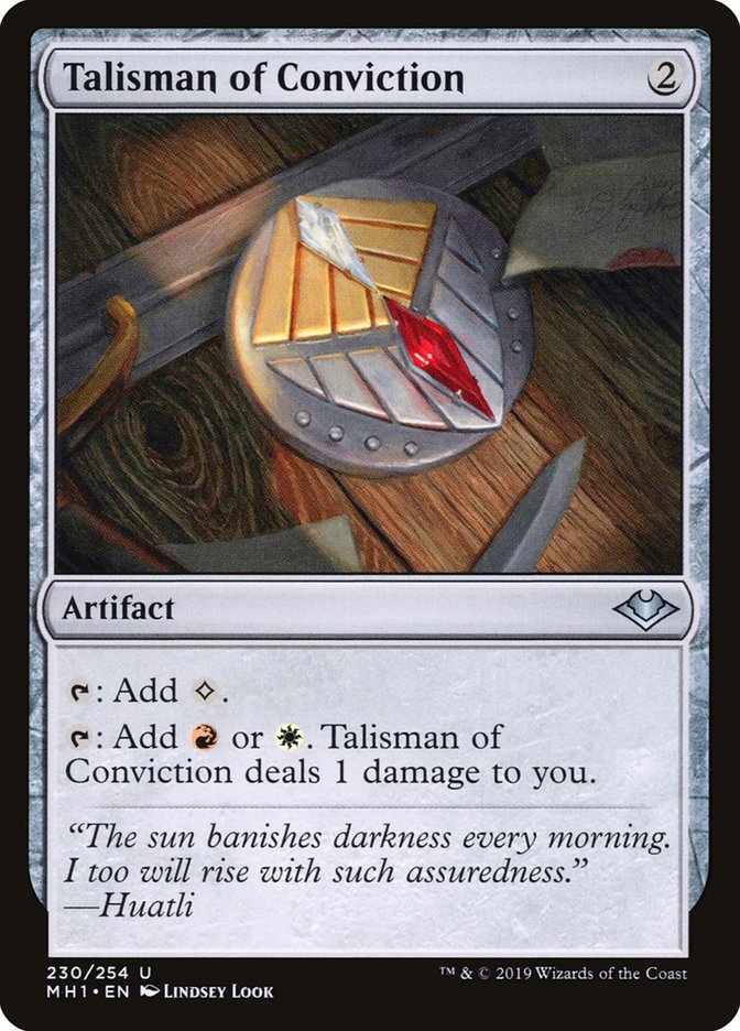 Talisman of Conviction [Modern Horizons] | Gear Gaming Fayetteville